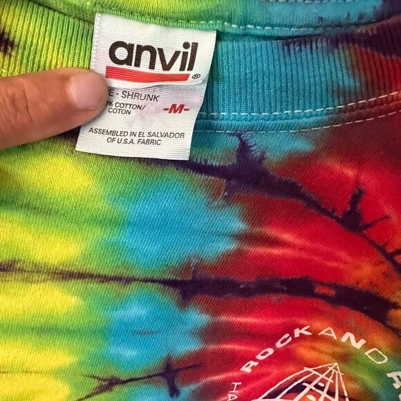 Rock N RollHall of Fame tie dye size Medium unisex T-shirt. “If It’s too loud…. - Picture 3 of 7